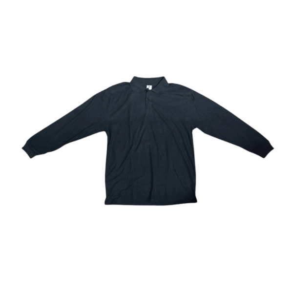 Black CGIC Long Sleeve Golf Shirts