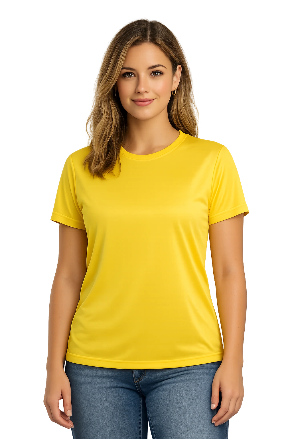 115g Trilobal Polyester T-Shirt