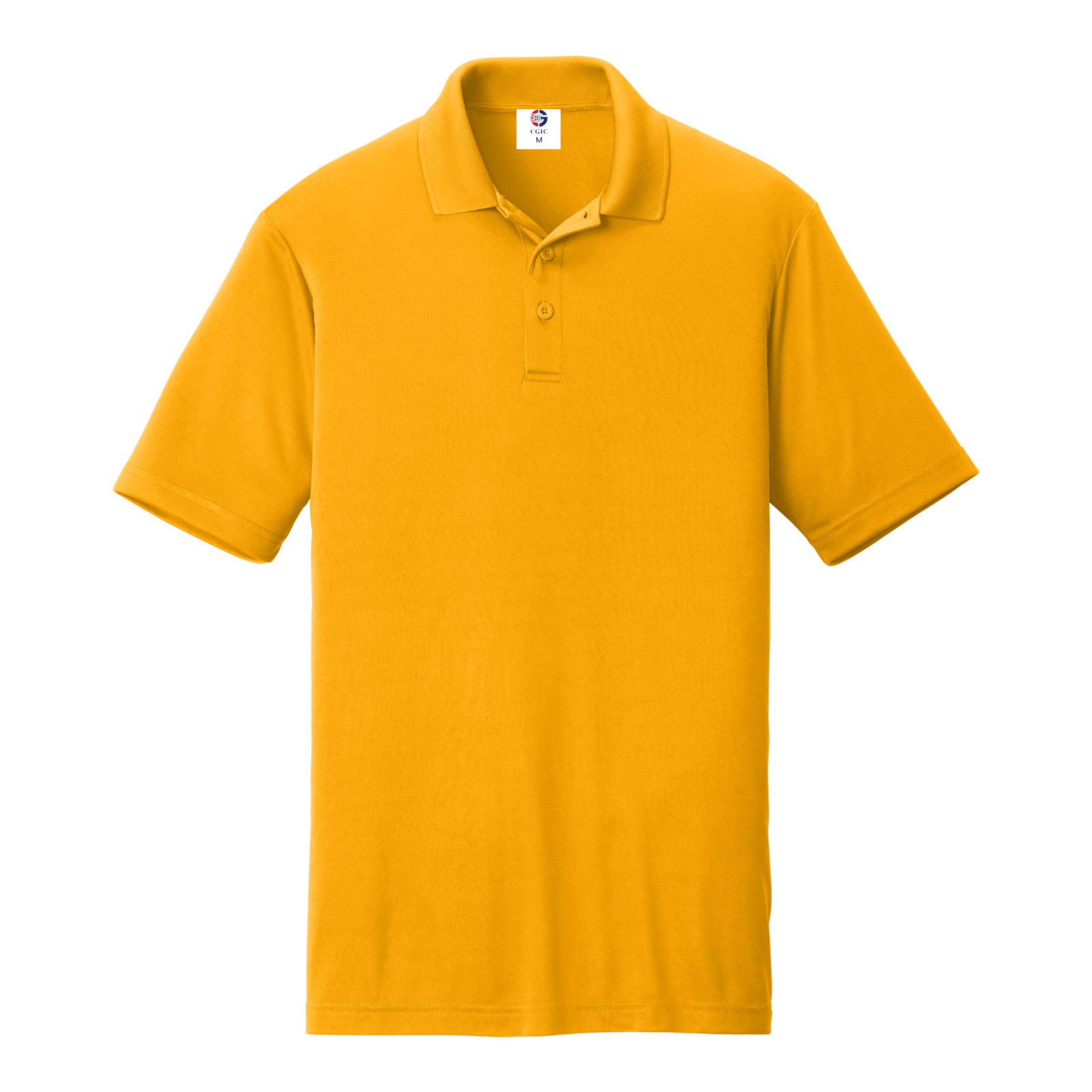 Yellow CGIC Golf Shirts