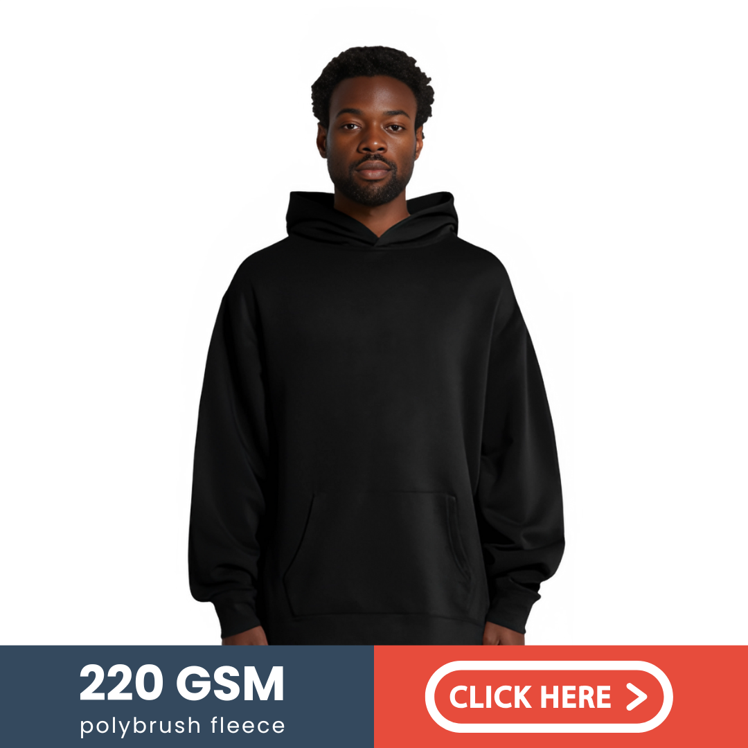 220 GSM Polybrushed Fleece Hoodies