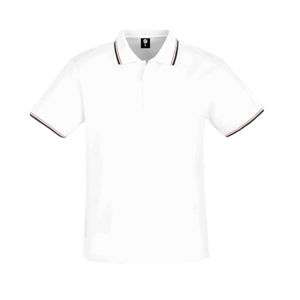 White Striped Golf Shirts