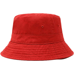 Red Bucket Hat
