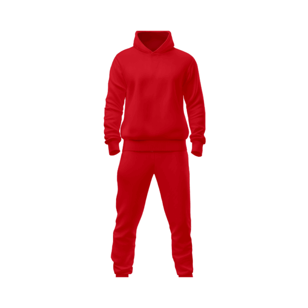 Red Tracksuit Two-Piece