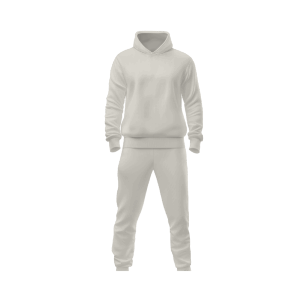 White Tracksuit Two-Piece